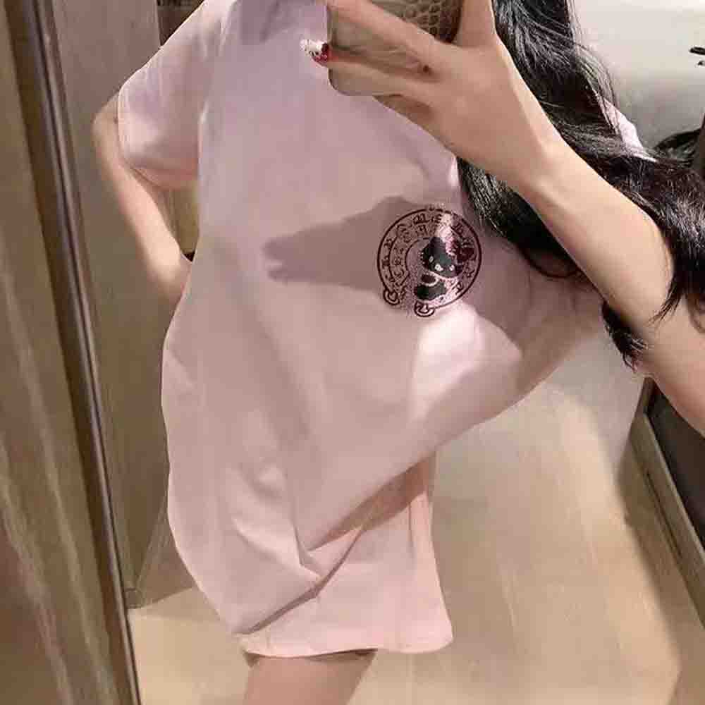 Embellish Knit - Koreanische Version Hello Kittys Diamond Printed