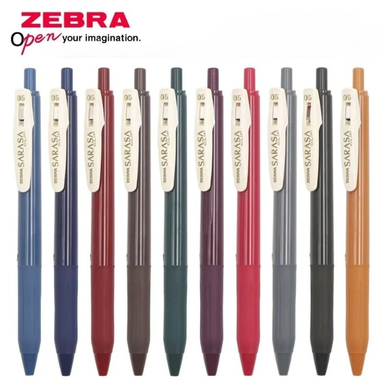 Zebra Pen Sarasa - Japanische ZEBRA Zebra JJ15 Retro-Gelstifte SARASA