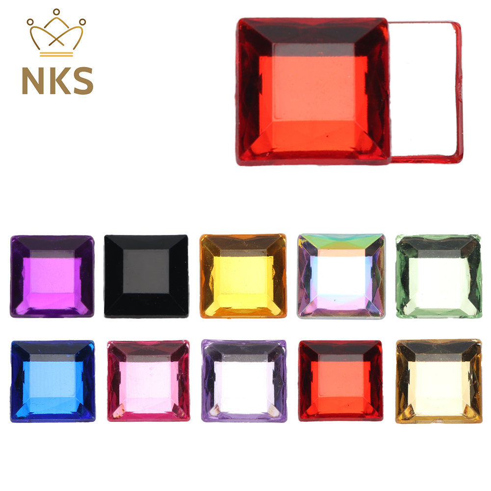 NKS 10 mm 12 mm facettierte qu – Hotfix Rhinestone Sheet Bewertung und Preis
