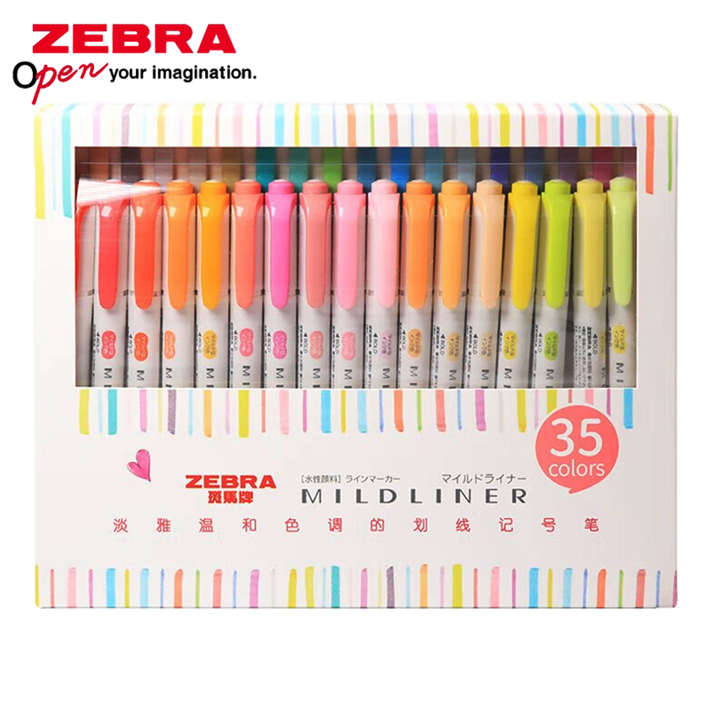 35-Farben-ZEBRA Mildliner High – Zebra Pen Mildliner Bewertung und Preis