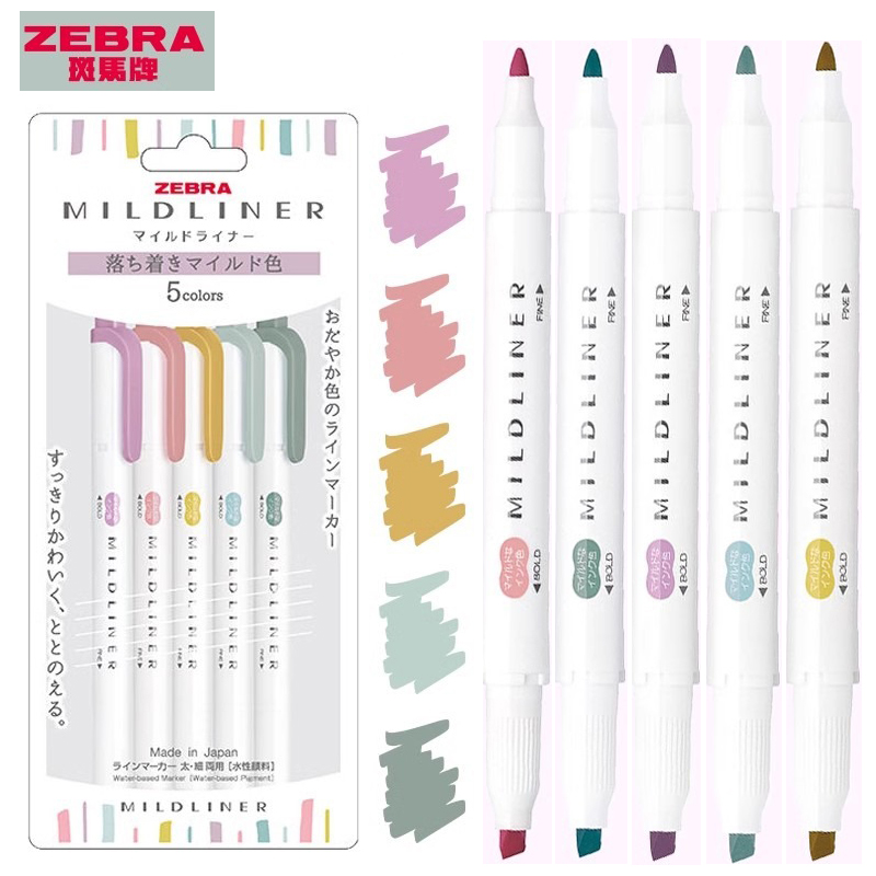 Zebra Mildliner Textmarker, do – Zebra Pen Mildliner Bewertung und Preis