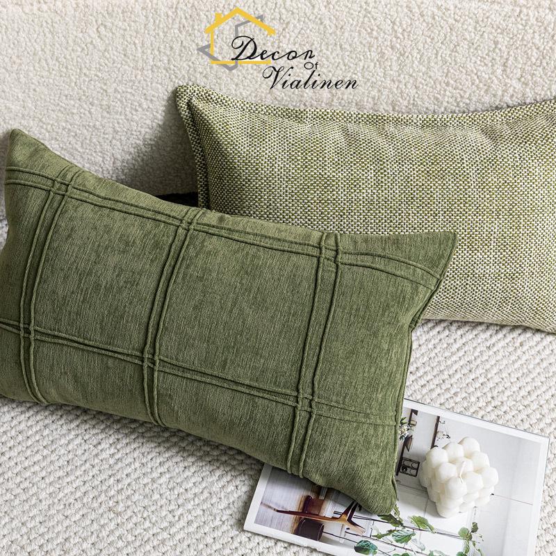 Grünes Taillen kissen, minimal – Velvet Ribbon Roll Bewertung und Preis