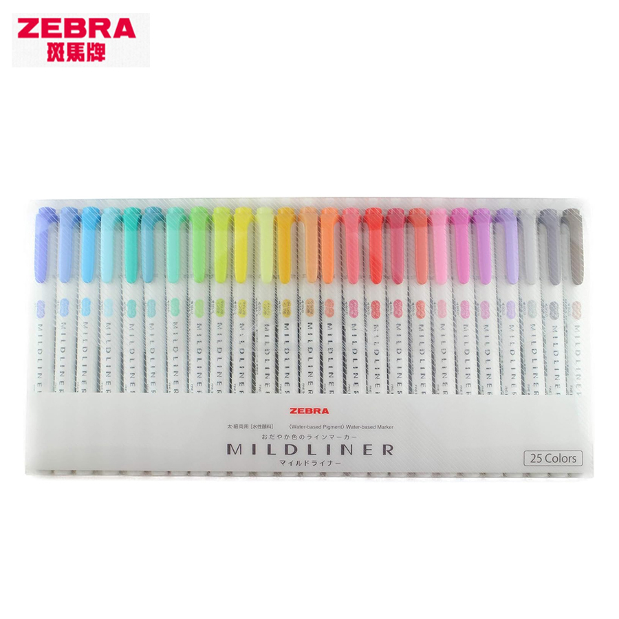 Zebra Full 35/25Colors Mildlin – Zebra Pen Mildliner Bewertung und Preis
