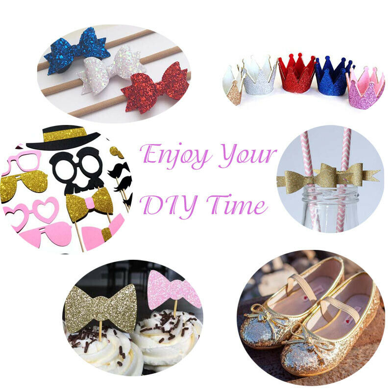Mattiertes Feines Glitzer-Viny – Glitter Vinyl Roll Bewertung und Preis