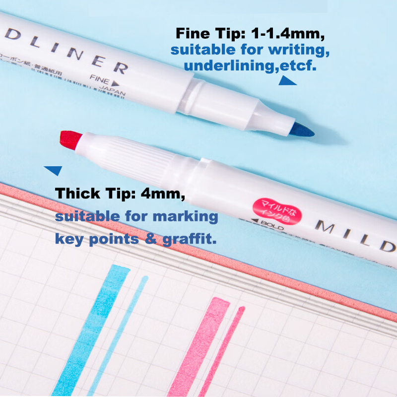 Zebra 25/35 Farben Mildliner T – Zebra Pen Mildliner Bewertung und Preis
