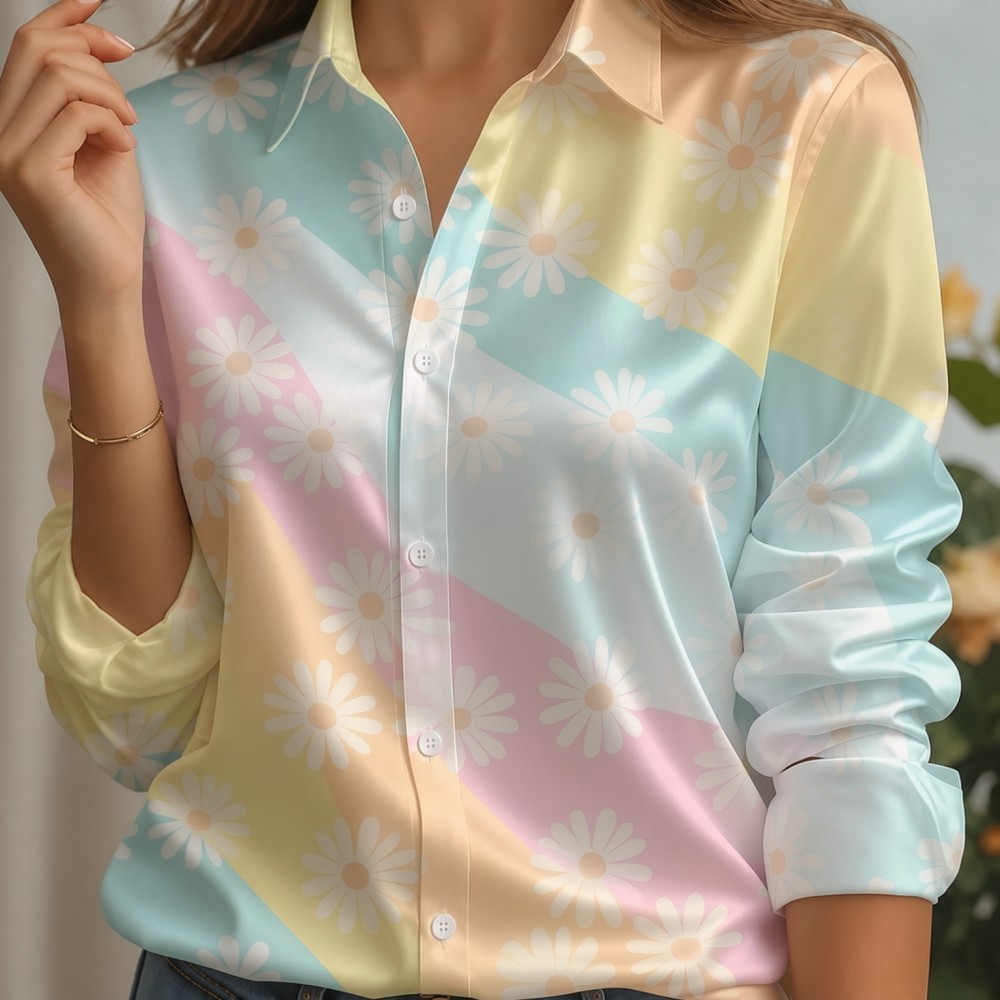 Damen Satin-Hemdbluse mit Reve – Embellish Knit Bewertung und Preis