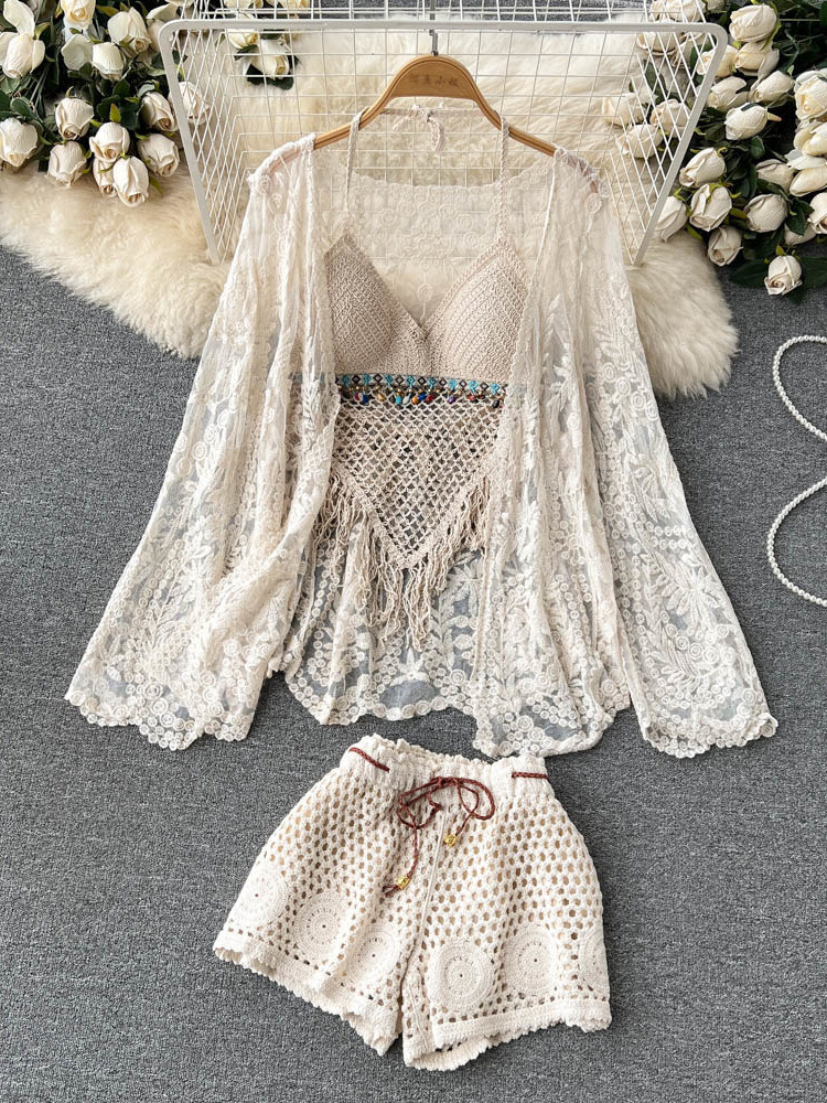 Sommer Neues Urlaubsoutfit Dam – Tassel Fringe Trim Bewertung und Preis