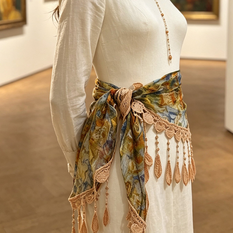 Vintage Blumen-Spitzen-Taillen – Tassel Fringe Trim Bewertung und Preis