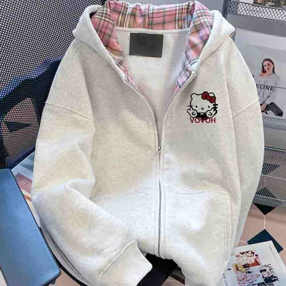 Hello Kitty Damen-Kapuzenpullo – Embellish Knit Bewertung und Preis