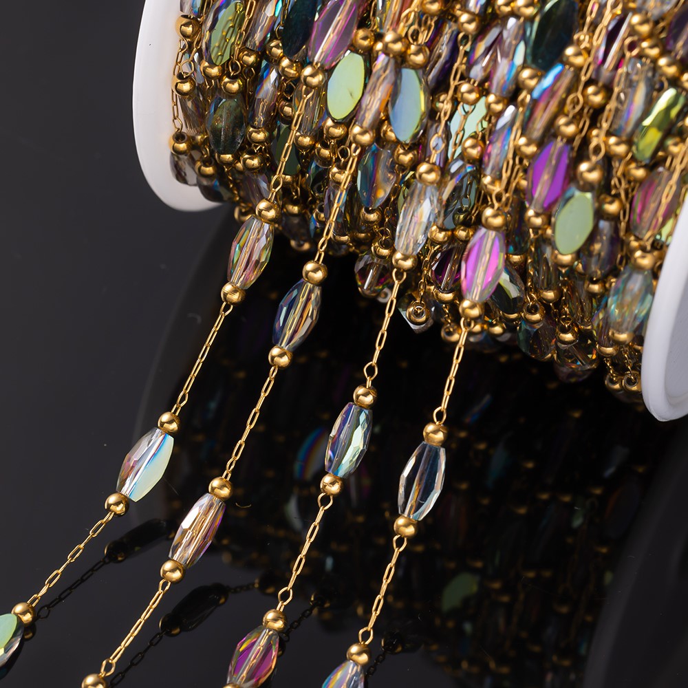 1 Meter Edelstahl-Ketten mit g – Pearl Trim Chain Bewertung und Preis