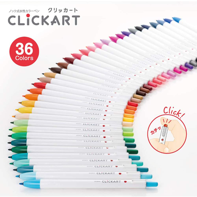 6/12/36/48 Farben ZEBRA Clicka – Zebra Pen Sarasa Bewertung und Preis