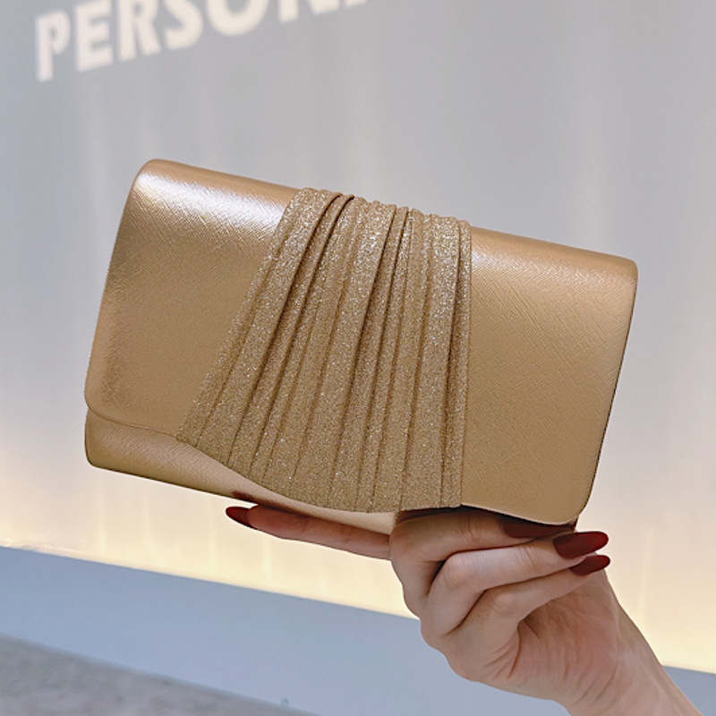 Goldene kleine Abend-Clutch fü – Tassel Fringe Trim Bewertung und Preis