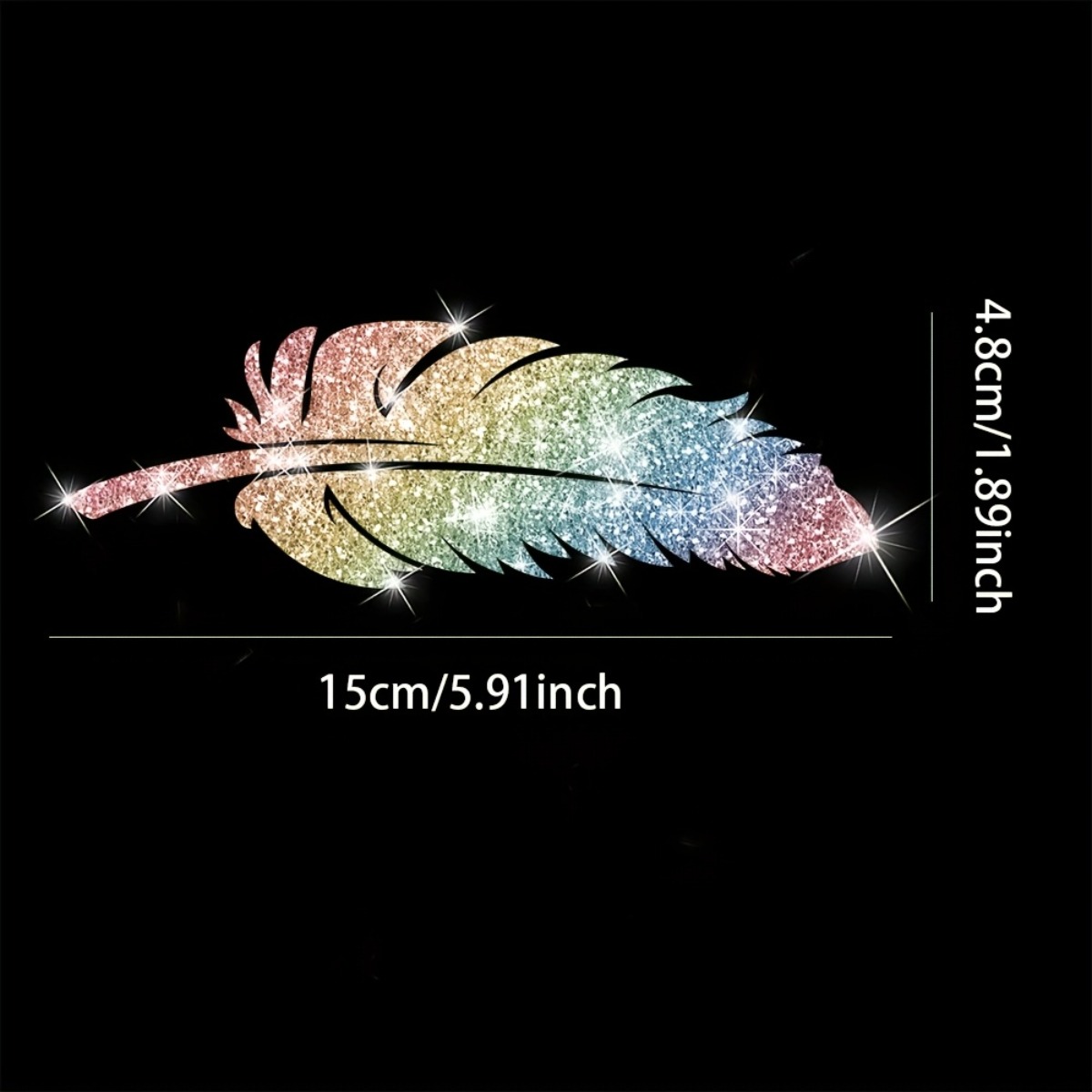 2 Stück Glitzer-Feder-Motorrad – Glitter Vinyl Roll Bewertung und Preis
