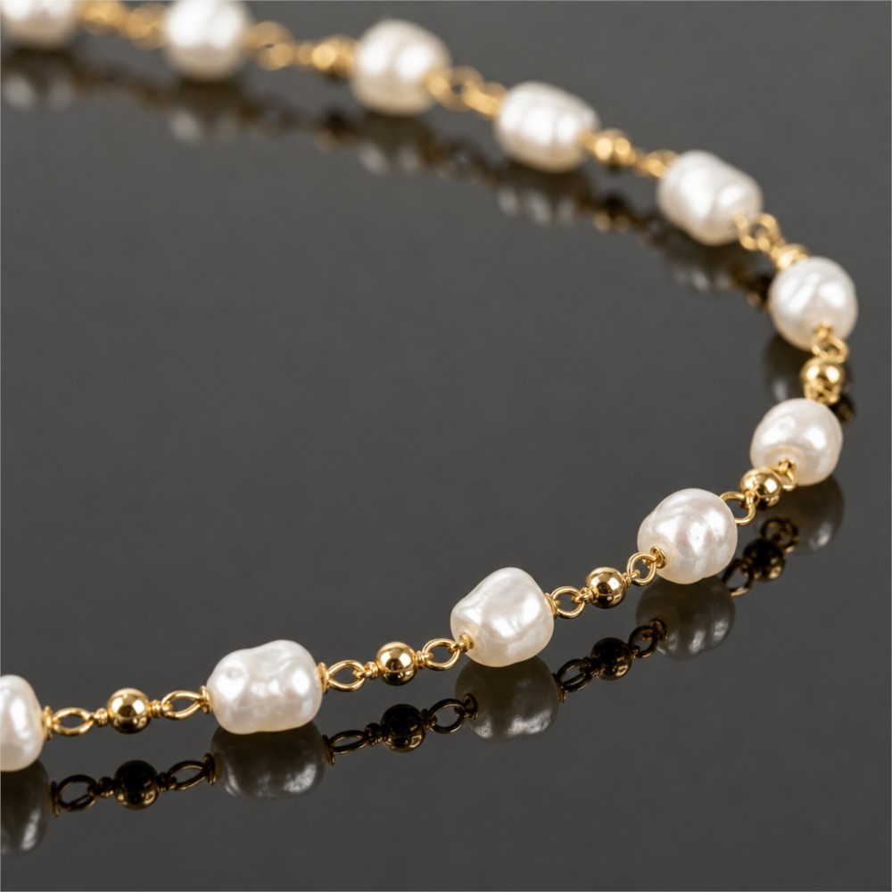 0,5 Meter/1 Meter Kunstperlen- – Pearl Trim Chain Bewertung und Preis