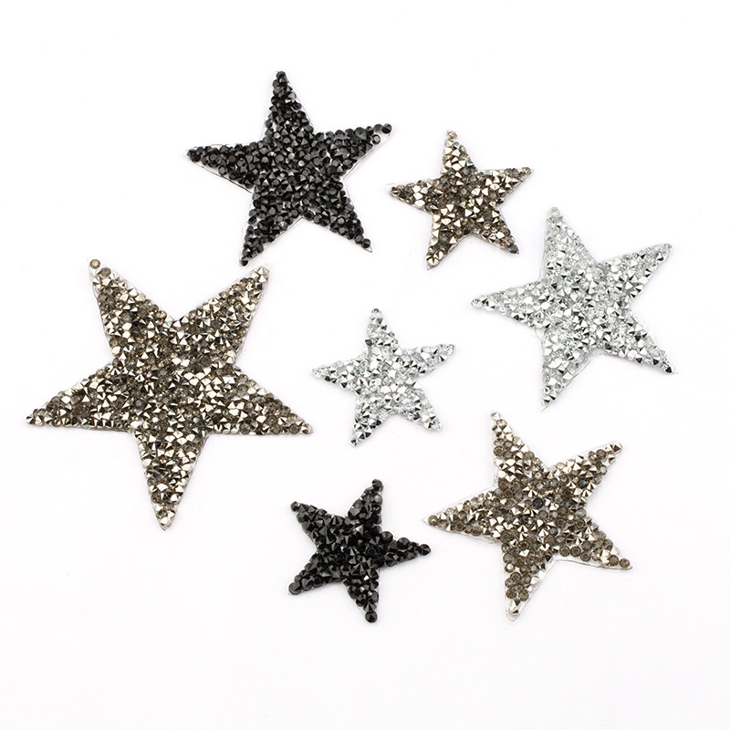 4/6/8cm Hotfix Jet Hämatit Ste – Hotfix Rhinestone Sheet Bewertung und Preis