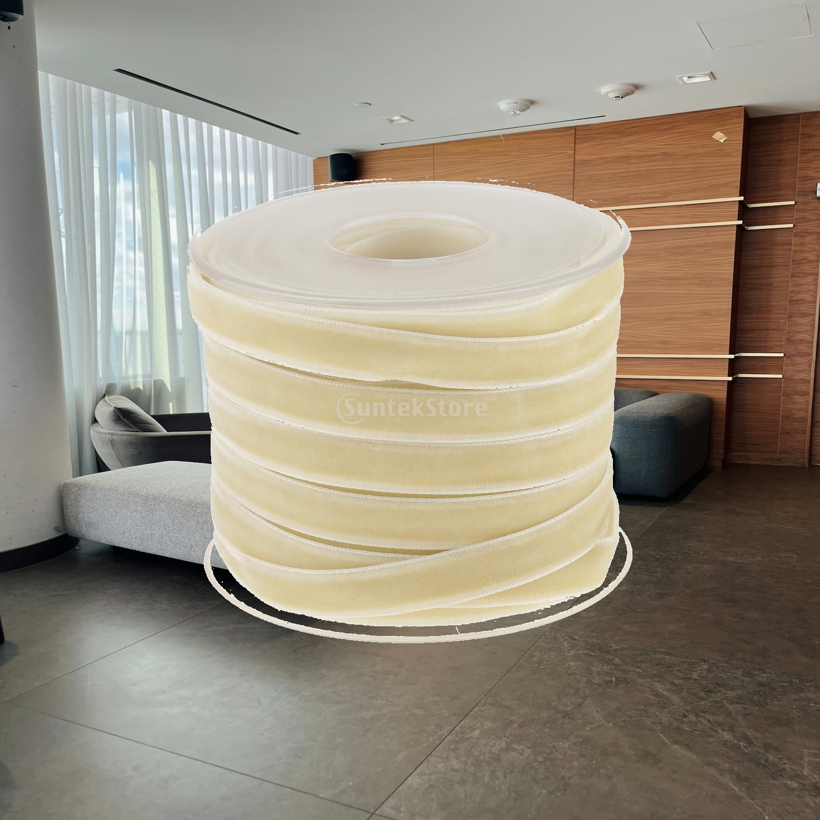 Samtbandrolle 10mm Beige Baste – Velvet Ribbon Roll Bewertung und Preis