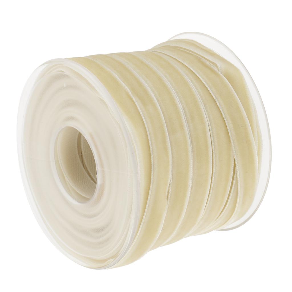 Samtbandrolle 10mm Beige Baste – Velvet Ribbon Roll Bewertung und Preis