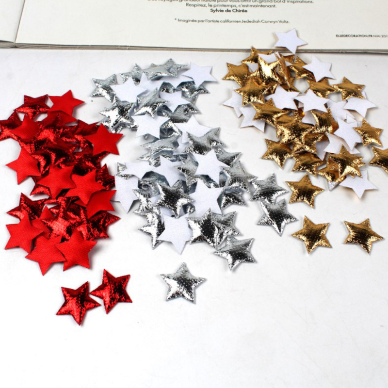 100 Stück Gold/Silber Sterne f – Christmas Craft Embellishment Bewertung und Preis